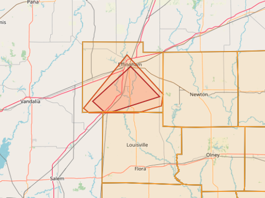 Watch vs Warning example showing alert escalation